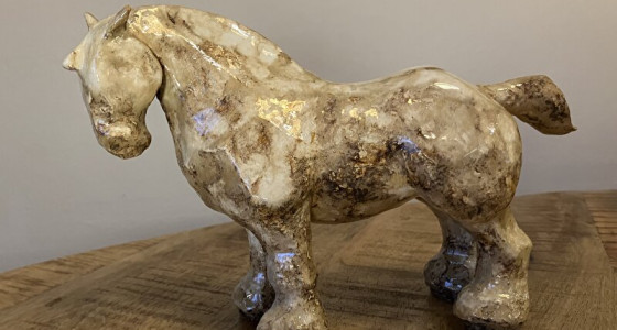 [ART] Paard en Haas van klei